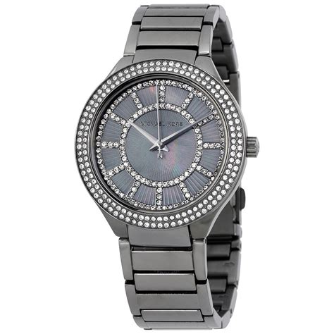 michael kors mk3410 watch|Michael Kors Women's Kerry Gunmetal.